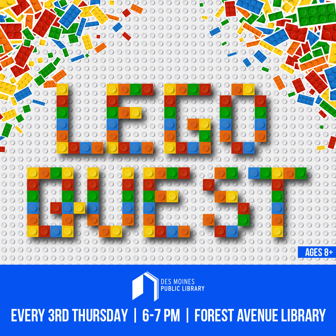LEGO Quest Des Moines Public Library